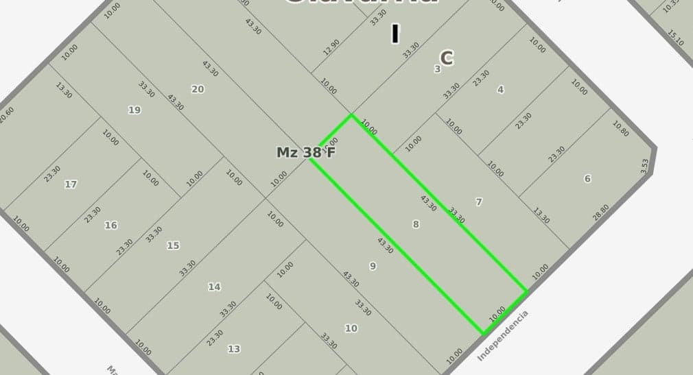 Vende lote frente al golf  - 2