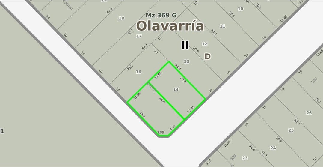 Lotes Sgto. Cabral casi Ruta provincial 60 - 3